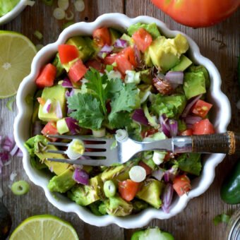Easy Homemade Guacamole Recipe
