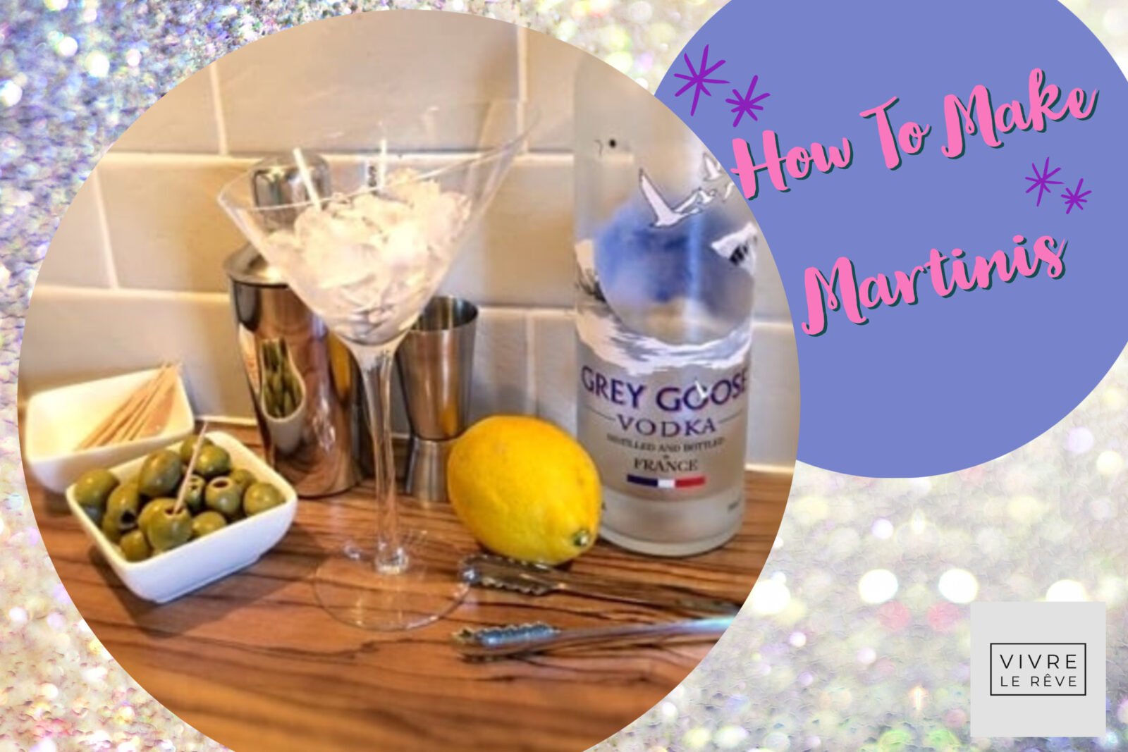 How To Make the Prettiest of Martinis With Eva Solo Glasses