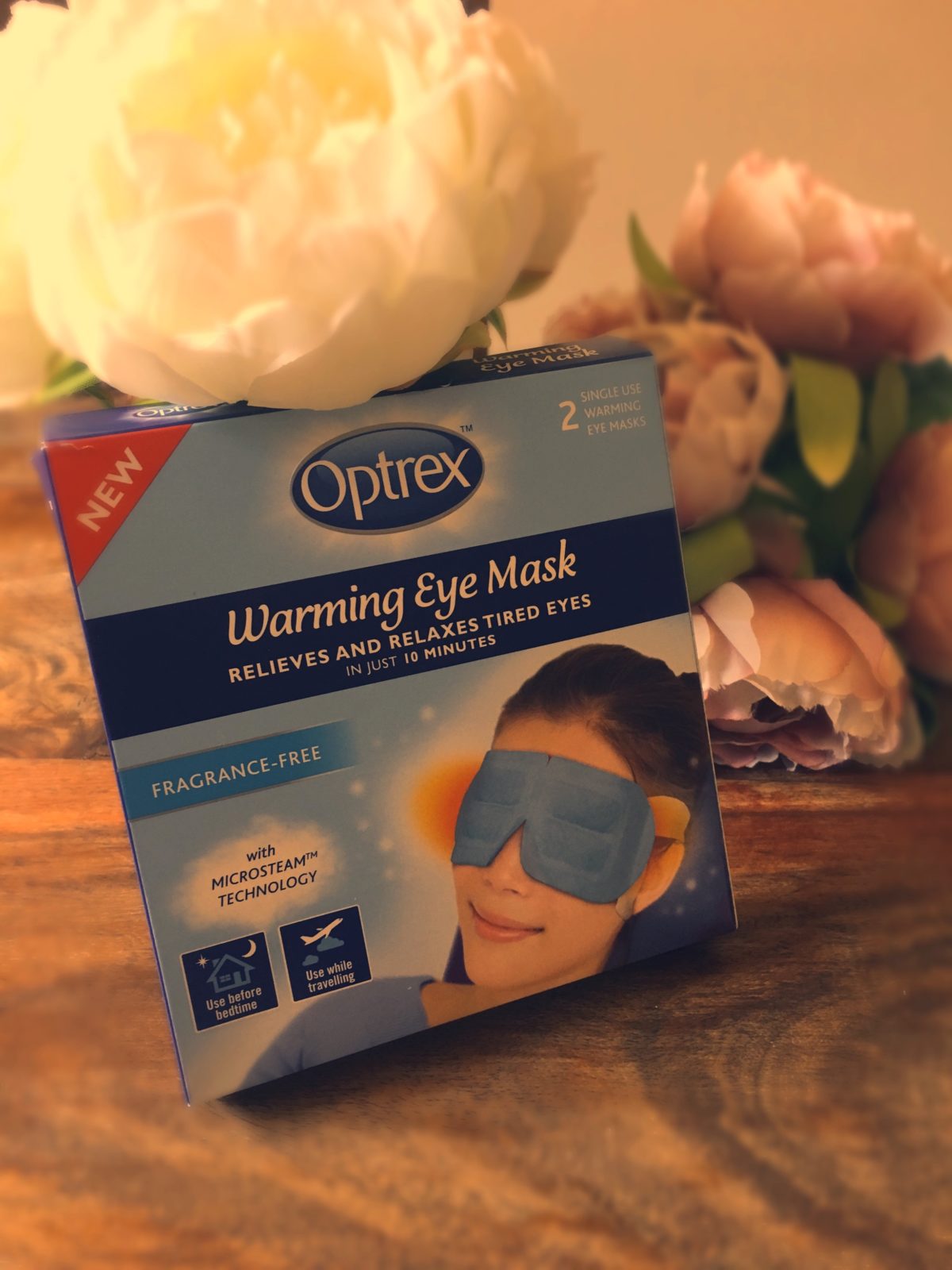 Relaxing My Tired Eyes with Optrex Vivre Le Rêve