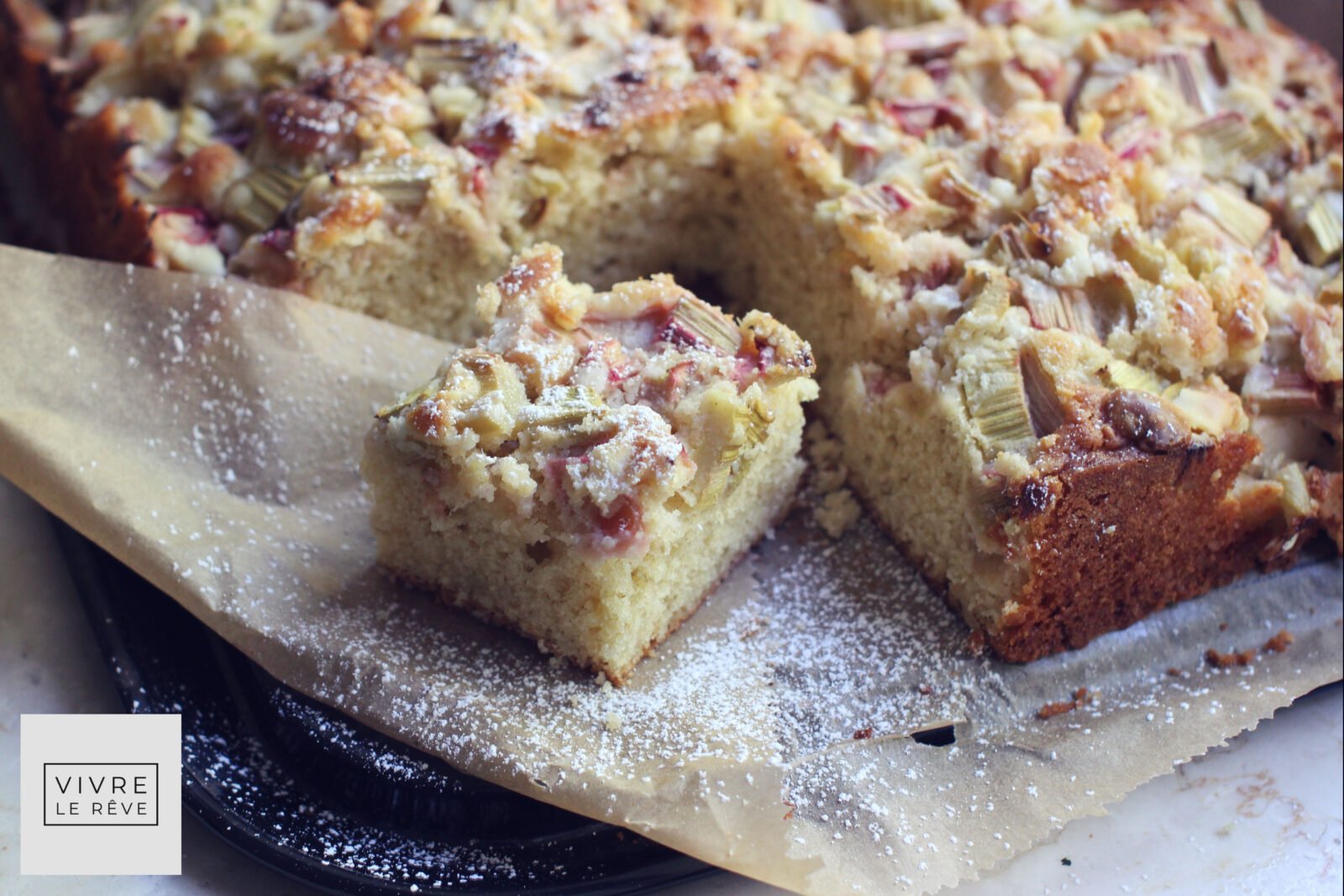 Our Favourite Spiced Rhubarb Cake Recipe