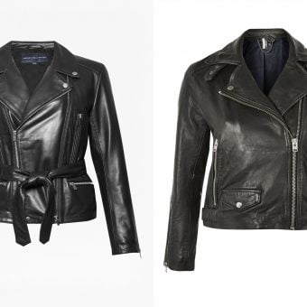The Best Leather Biker Jackets on The High Street