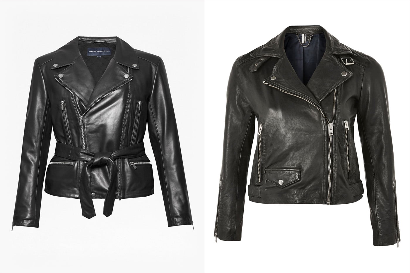 The Best Leather Biker Jackets on The High Street