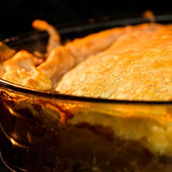 Delicious Beef Pie With Blue Cheese Crust