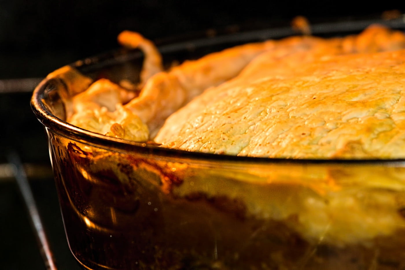 Delicious Beef Pie With Blue Cheese Crust