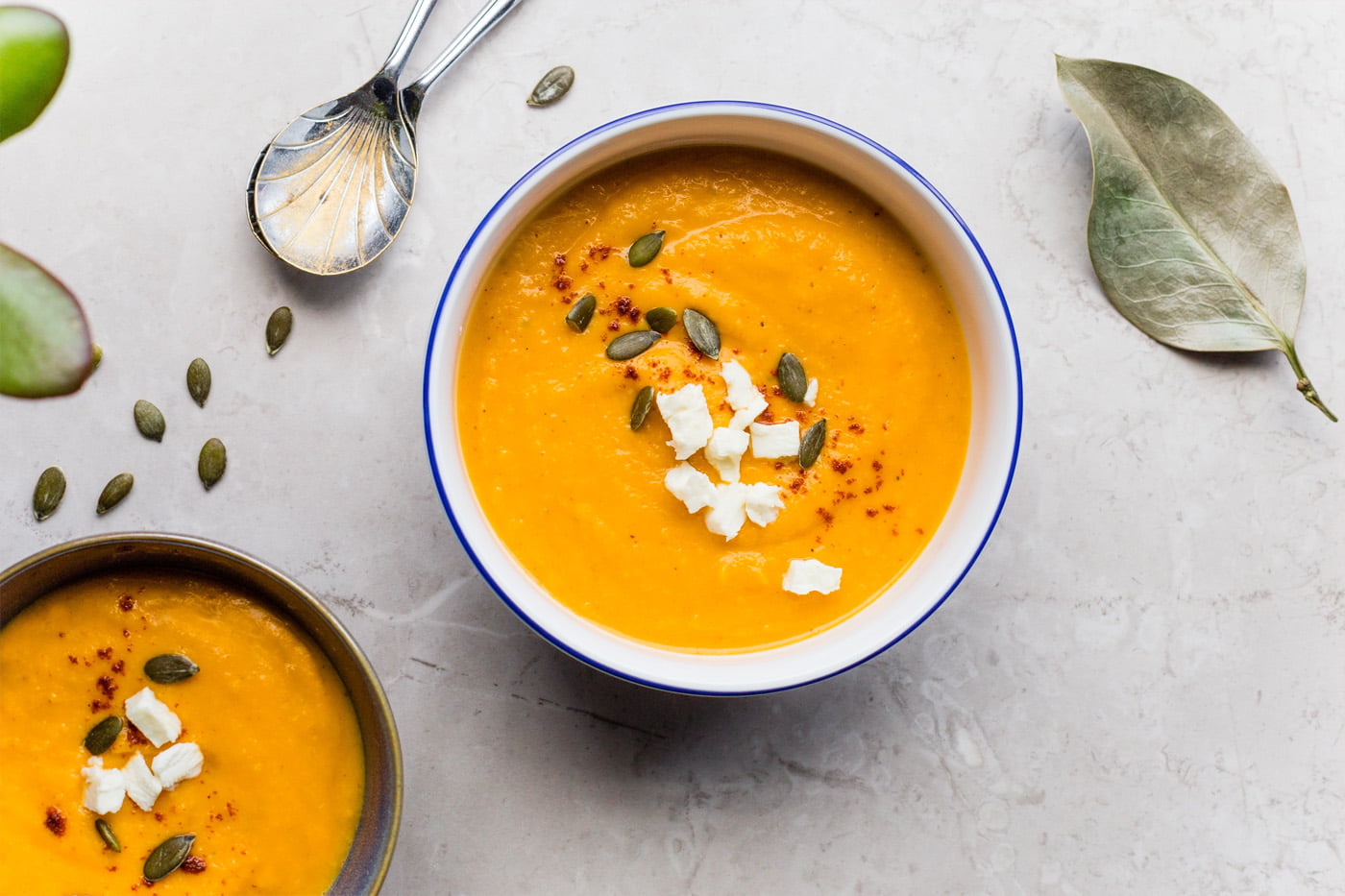 Our Ultimate Autumn Pumpkin Soup With Mascarpone