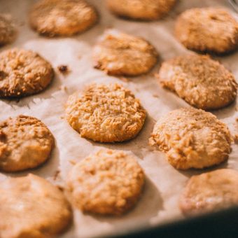 Cheesy Parmesan & Pecan Sables