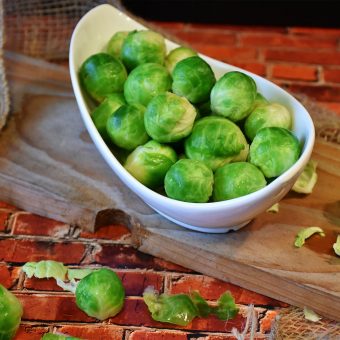 Sprouts with Lemon and Macadamia Nuts