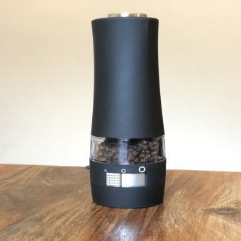 Ozeri Savore Soft Touch Electric Pepper Mill & Grinder