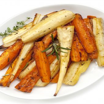 Sticky Maple-Glazed Parsnips And Carrots