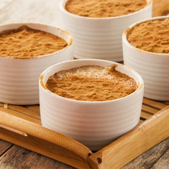 Cinnamon Sugar Porridge with Cream Cheese Glaze