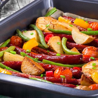 500 Calories or Less: Easy Sausage Casserole