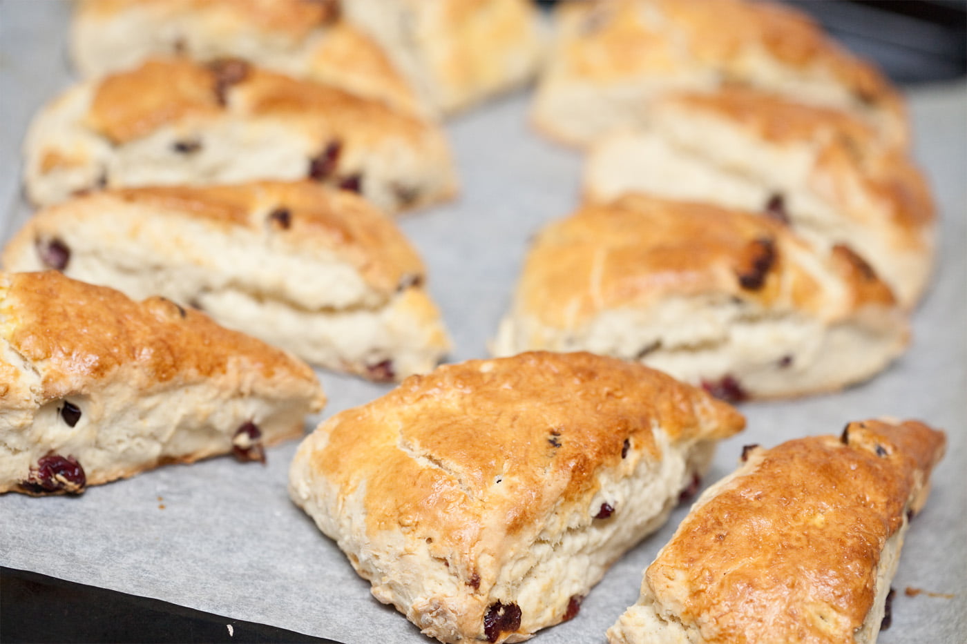 Simple & Delicious Pomegranate Scones
