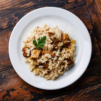500 Calories or Less: Mushroom Risotto