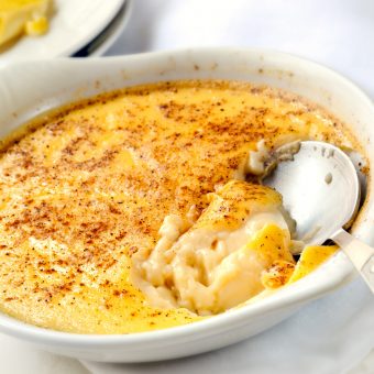 Super Easy Baked Lemon Custards