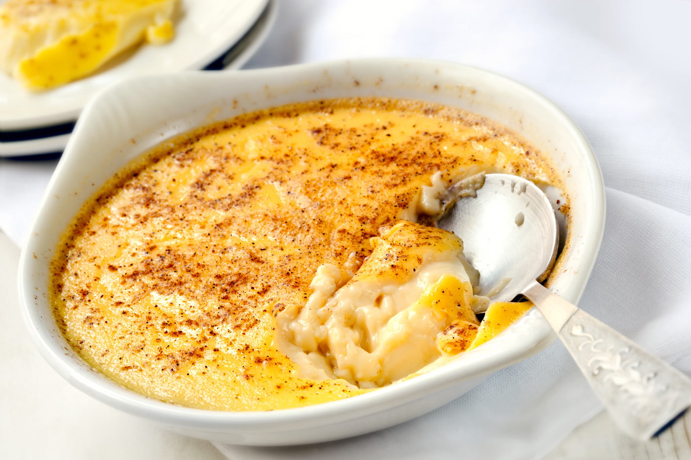 Super Easy Baked Lemon Custards