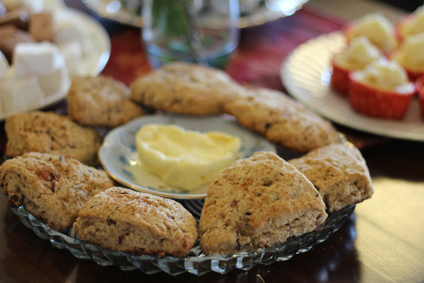 Deliciously Cheesy Brie & Bacon Scones