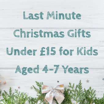 Last Minute Christmas Gifts Under £15 for Kids Aged 4-7 Years