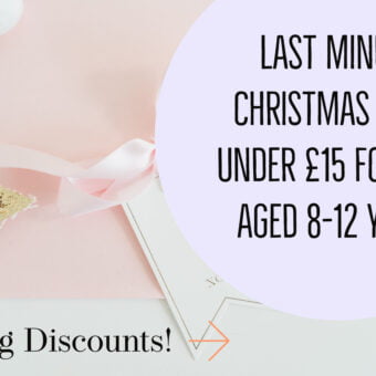 Last Minute Christmas Gifts Under £15 for Kids Aged 8-12 Years