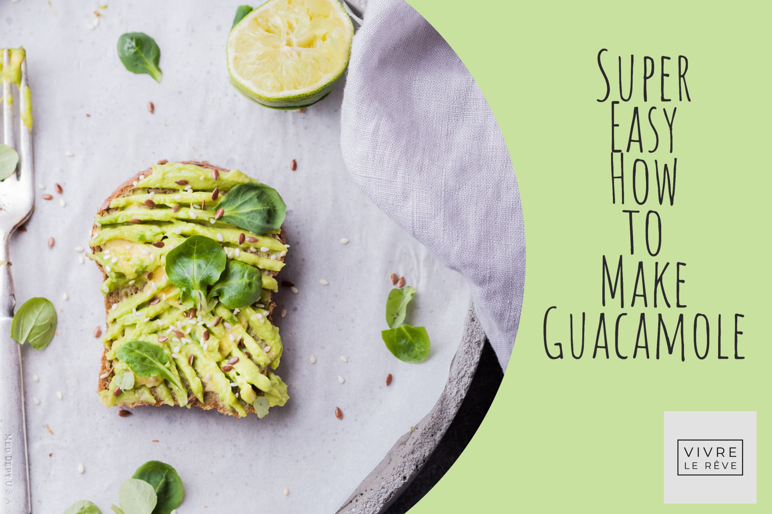 Super Easy How to Make Guacamole
