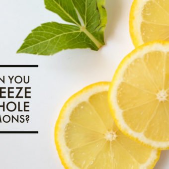 Can You Freeze Whole Lemons?
