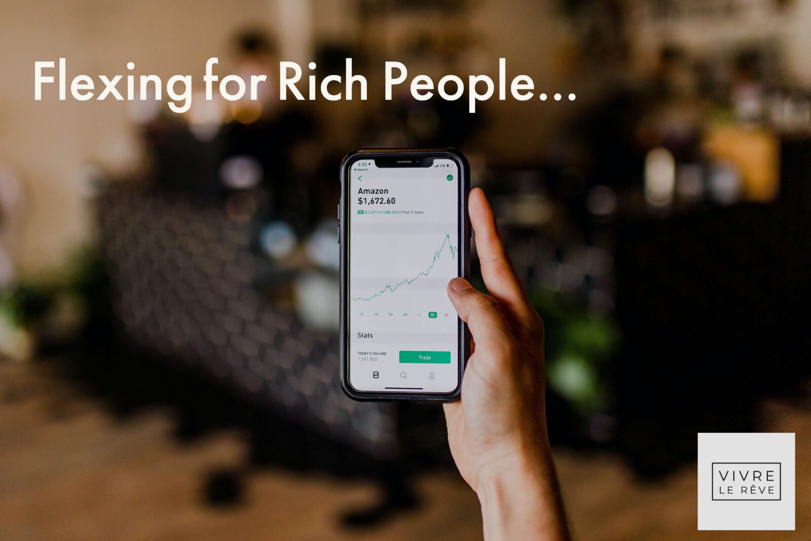 Flexing for Rich People...